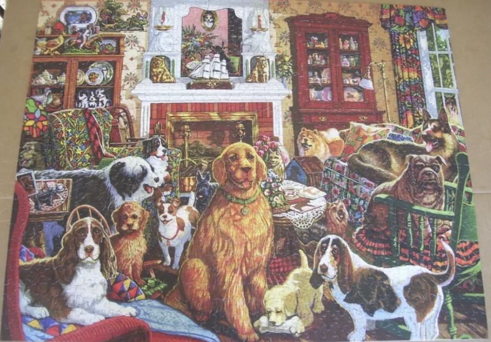 Dog House - White Mountain puzzle collectible [Barcode 724819253548] - Main Image 3