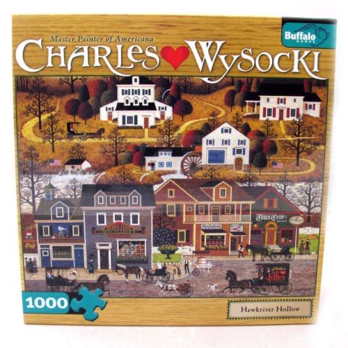 Hawkriver Hollow - Buffalo Charles Wysocki puzzle collectible - Main Image 1