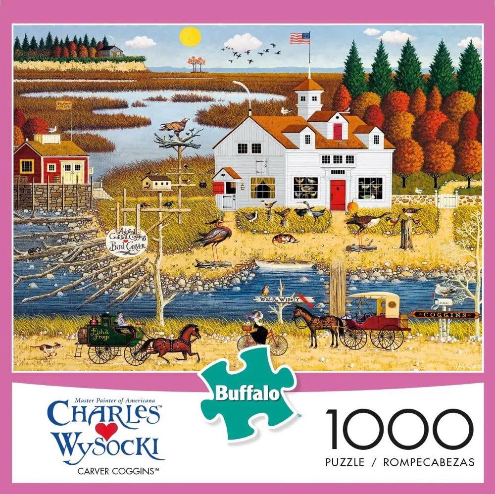 Carver Coggins - Buffalo Games puzzle collectible - Main Image 2
