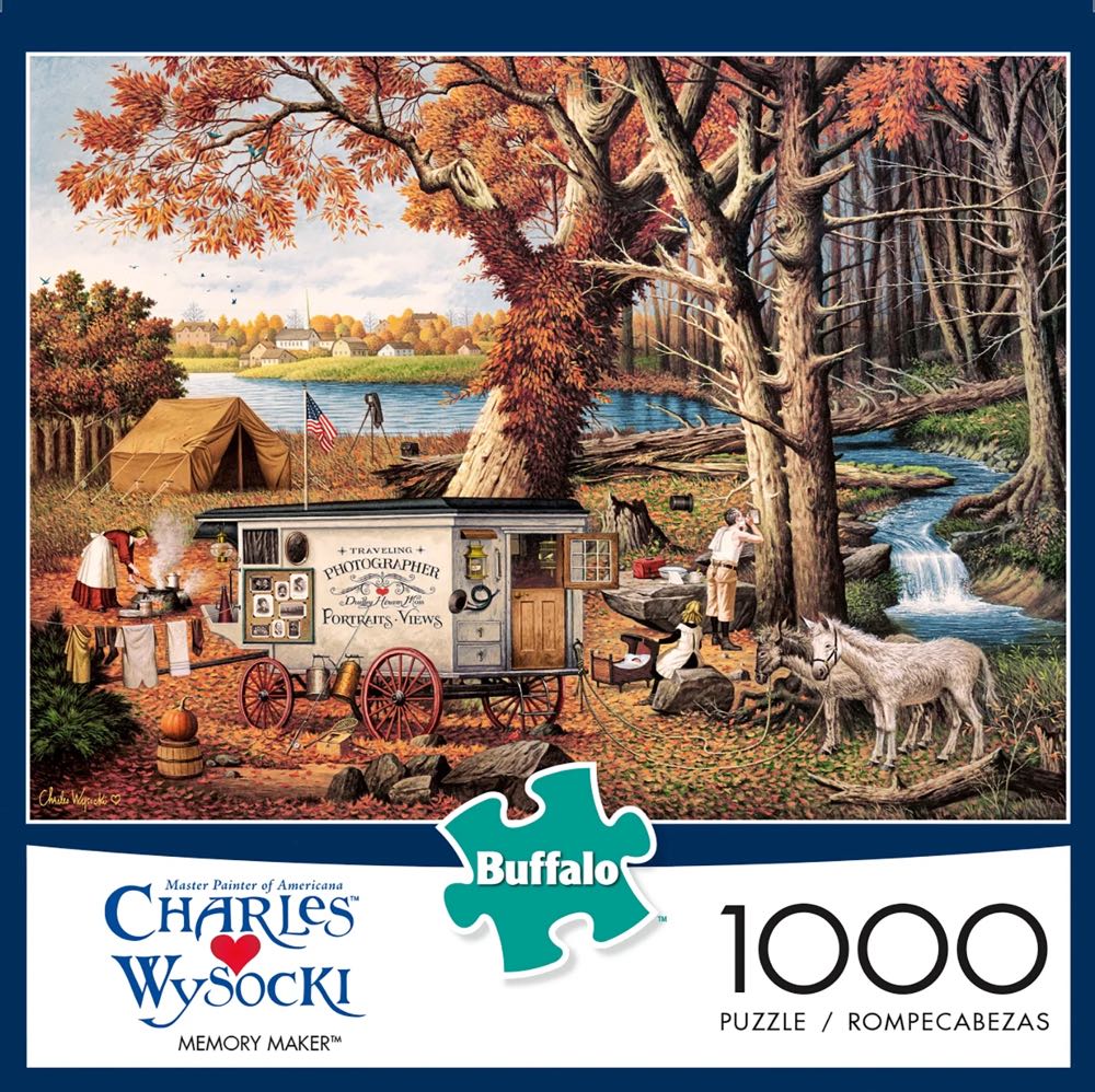 CW - Memory Maker - Buffalo Games puzzle collectible - Main Image 2