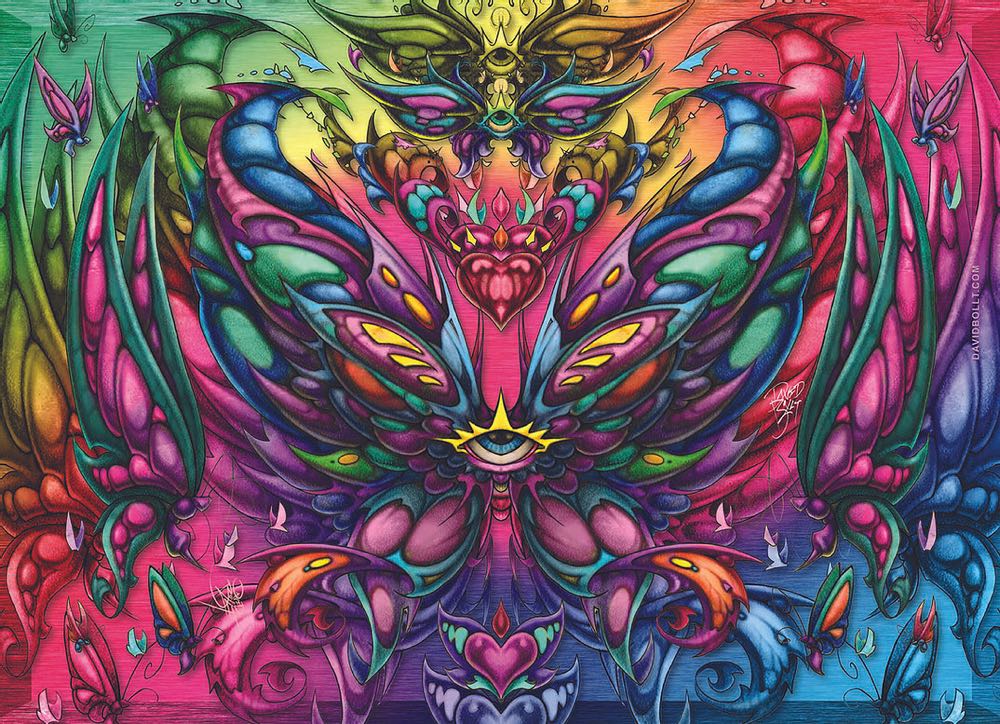 Butterfly Evolution - Moondog Puzzles puzzle collectible [Barcode 850016059086] - Main Image 2