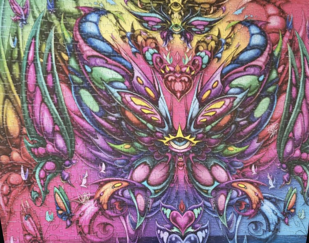 Butterfly Evolution - Moondog Puzzles puzzle collectible [Barcode 850016059086] - Main Image 3