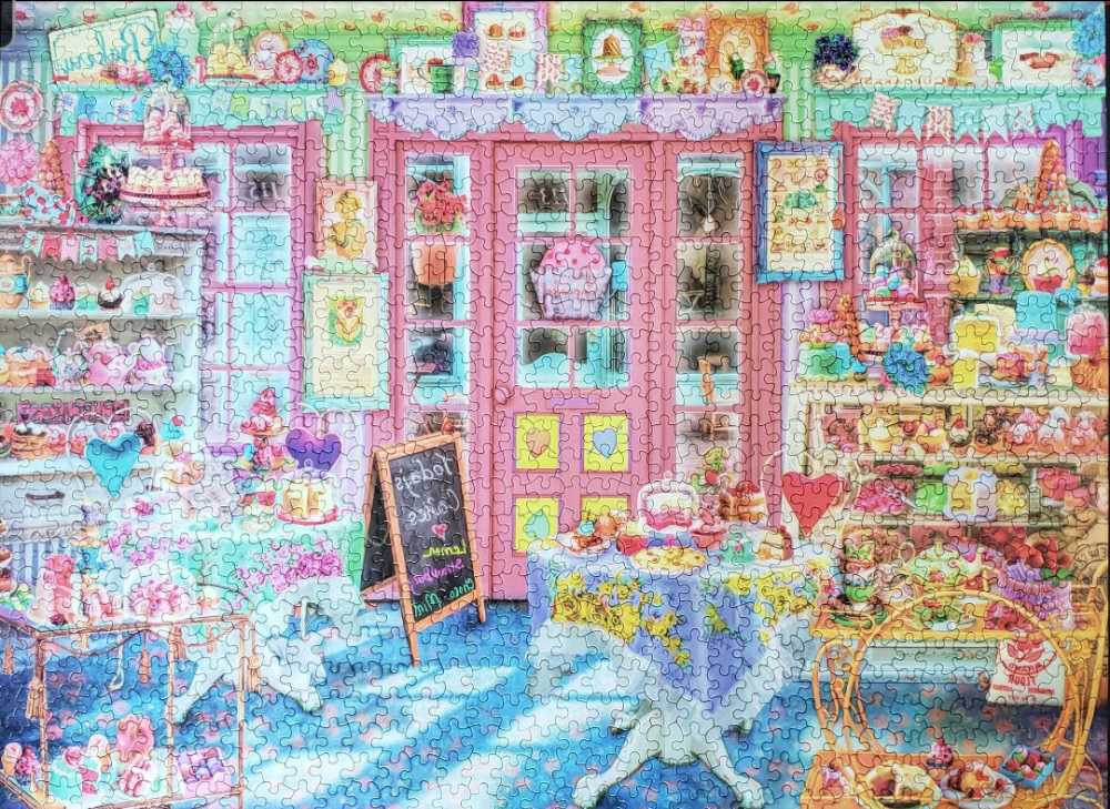 Hidden Cake Shop🧩 - Ceaco puzzle collectible [Barcode 0021081330688] - Main Image 2