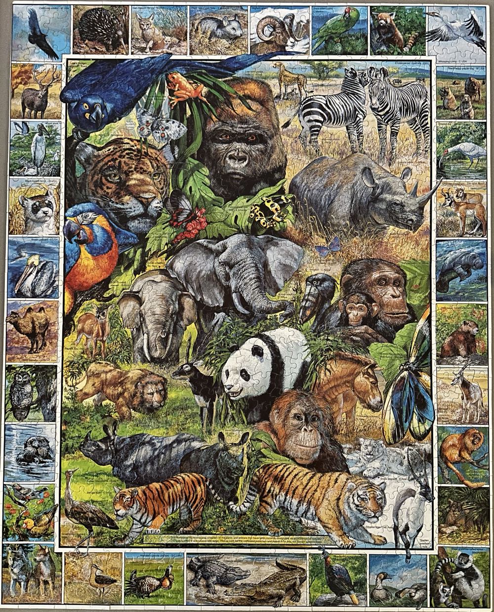 Endangered Species - SOLD - White Mountain puzzle collectible - Main Image 2