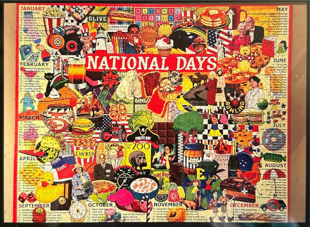 National Days - DONE - White Mountain puzzle collectible - Main Image 2