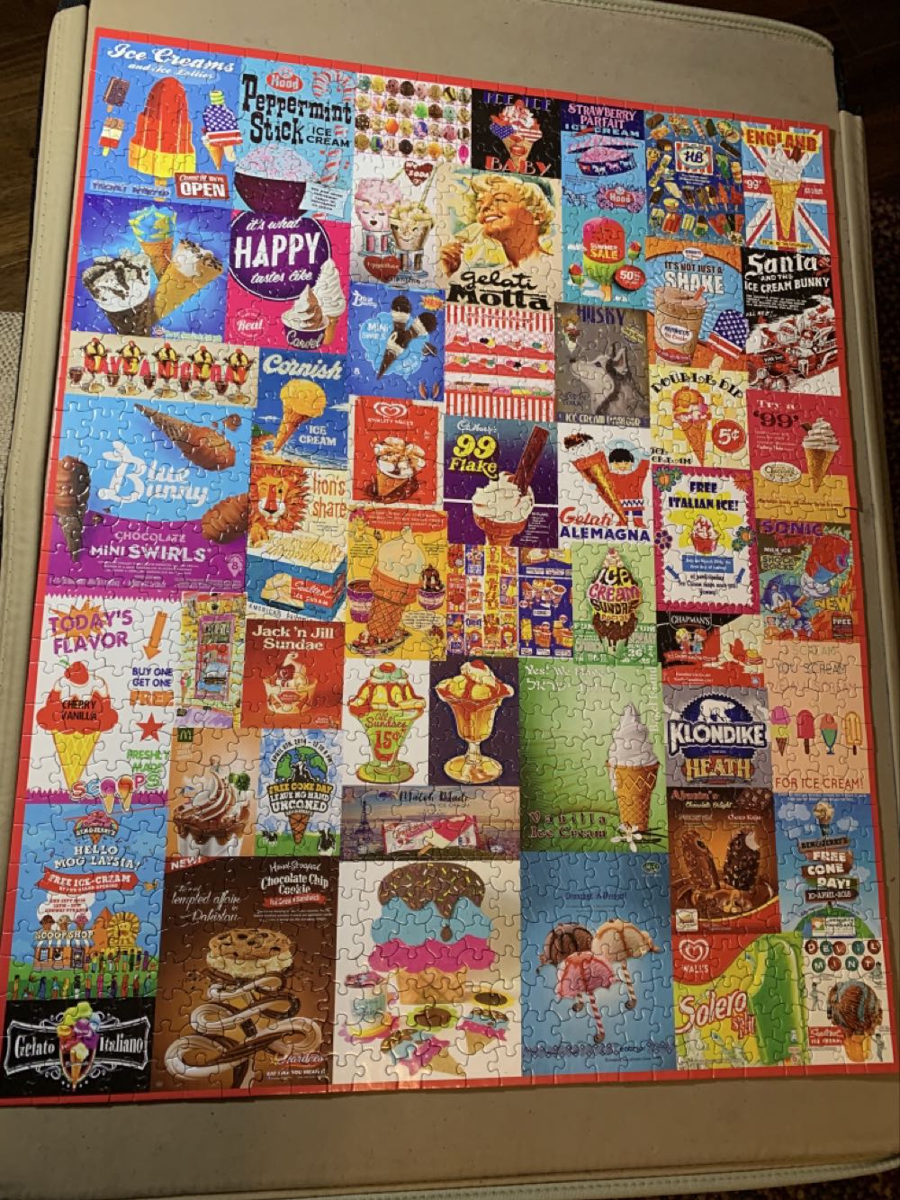 I Scream For Ice Cream - White Mountain puzzle collectible - Main Image 2