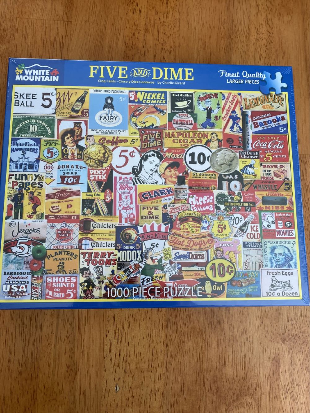 Five and Dime - White Mountain puzzle collectible [Barcode 724819265701] - Main Image 2