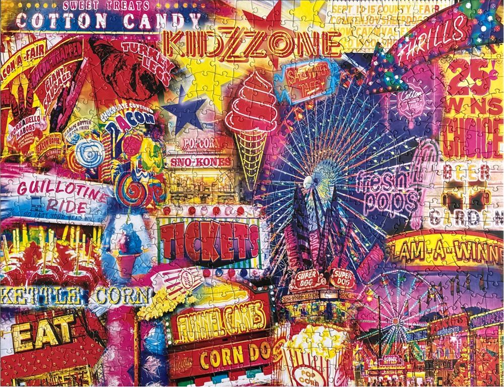 Greetings From The State Fairgrounds - MasterPieces puzzle collectible [Barcode 705988322877] - Main Image 2