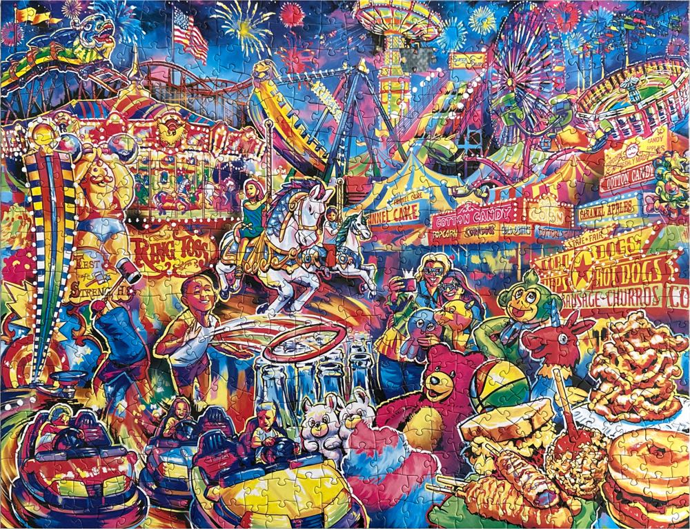 Greetings From The State Fairgrounds - MasterPieces puzzle collectible [Barcode 705988322877] - Main Image 4