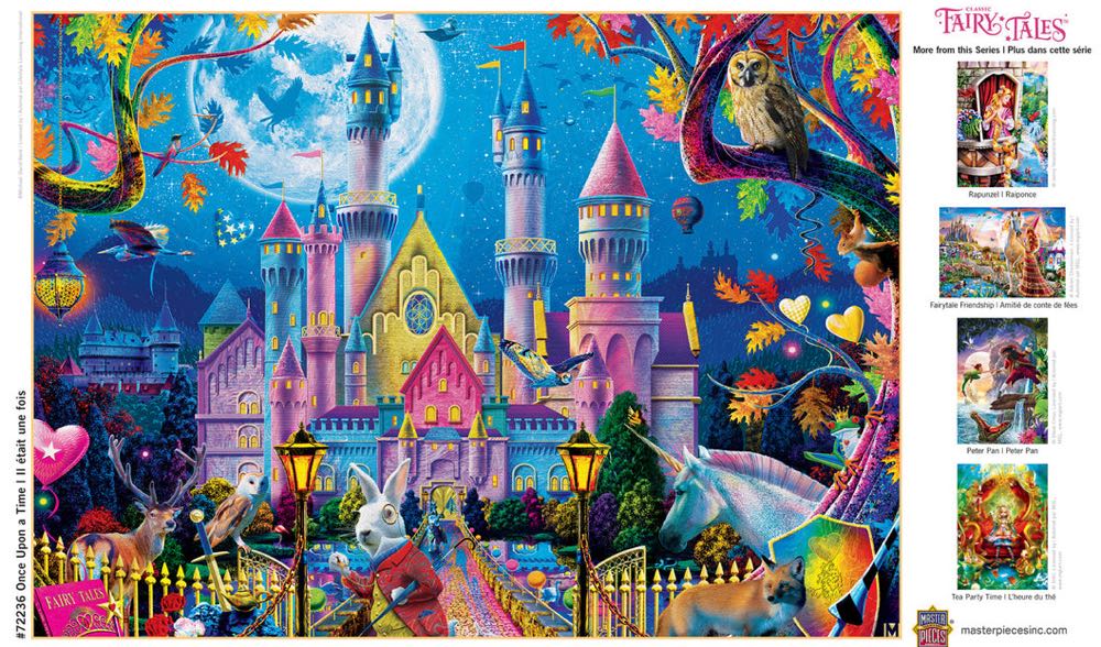 *Once Upon A Time  - Master Pieces Fairy Tales puzzle collectible [Barcode 705988722363] - Main Image 2