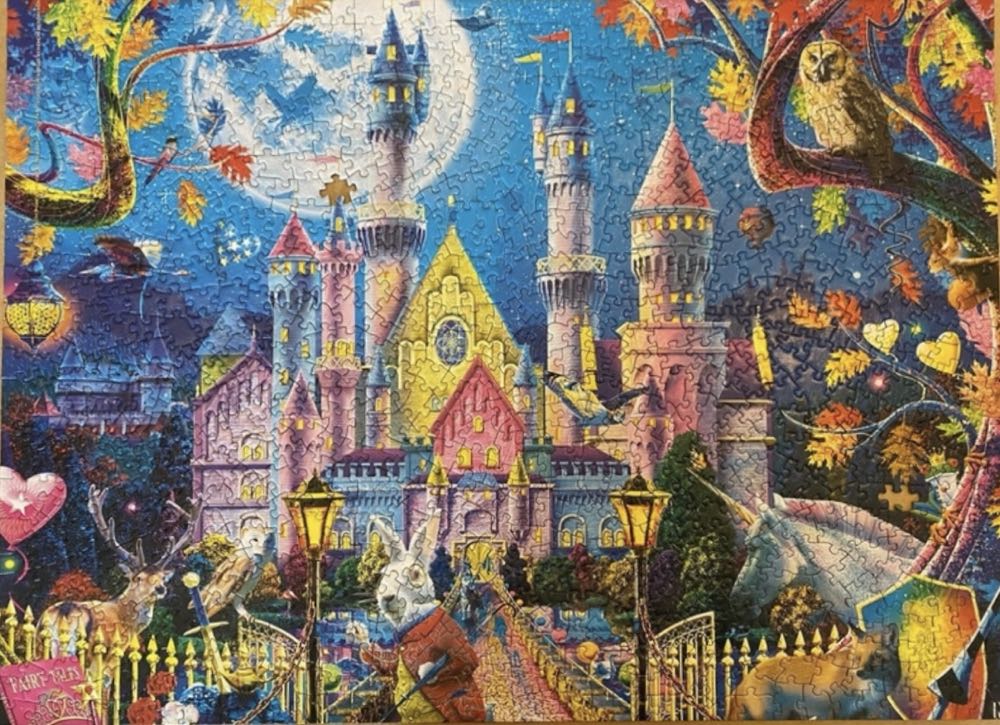 *Once Upon A Time  - Master Pieces Fairy Tales puzzle collectible [Barcode 705988722363] - Main Image 3