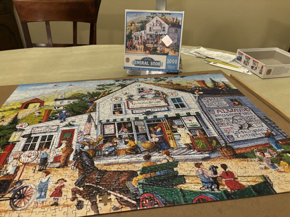 General Store - Samuel Sutty Dry Goods - MasterPieces puzzle collectible [Barcode 705988821233] - Main Image 2