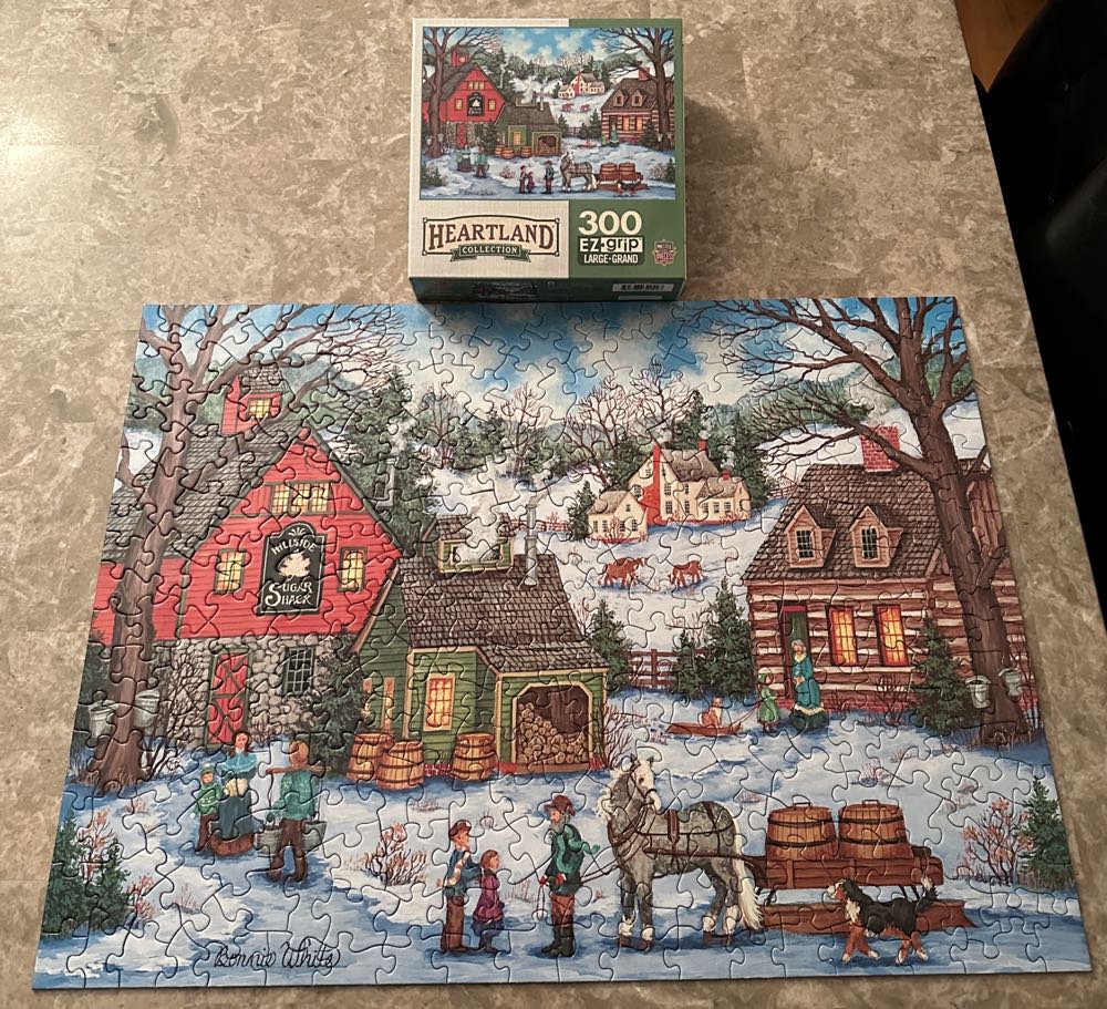 Hillside Sugar Shack - Master Pieces puzzle collectible [Barcode 705988329227] - Main Image 2