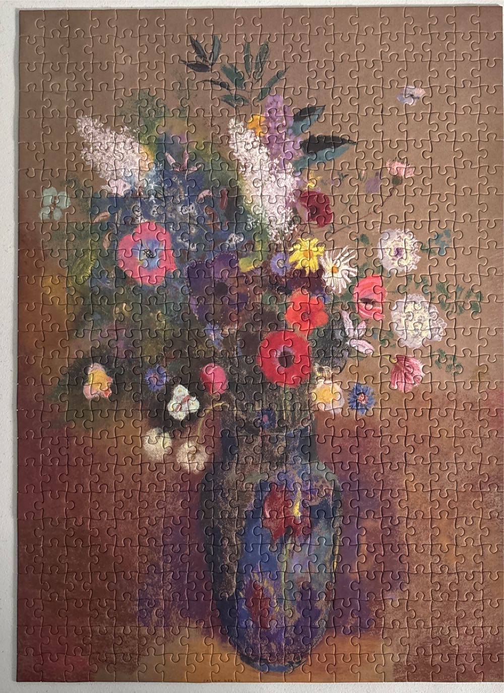 Bouquet Of Flowers - Pomegranate puzzle collectible [Barcode 9780764986567] - Main Image 2