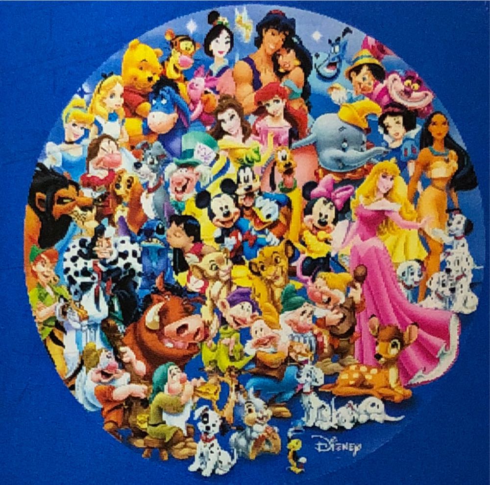 Disney Circle Of Friends Lenticular Puzzle - Cardinal Industries puzzle collectible [Barcode 047754855715] - Main Image 2