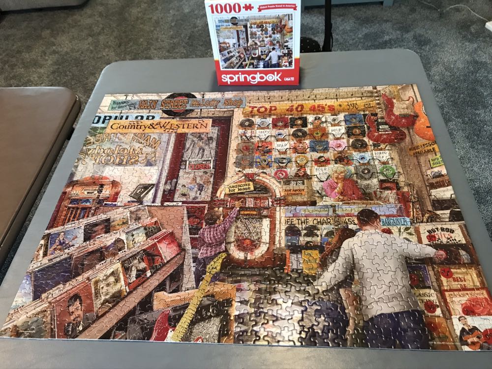 Melody Shop - 19, 5/17/20-SOLD - Springbok puzzle collectible - Main Image 2