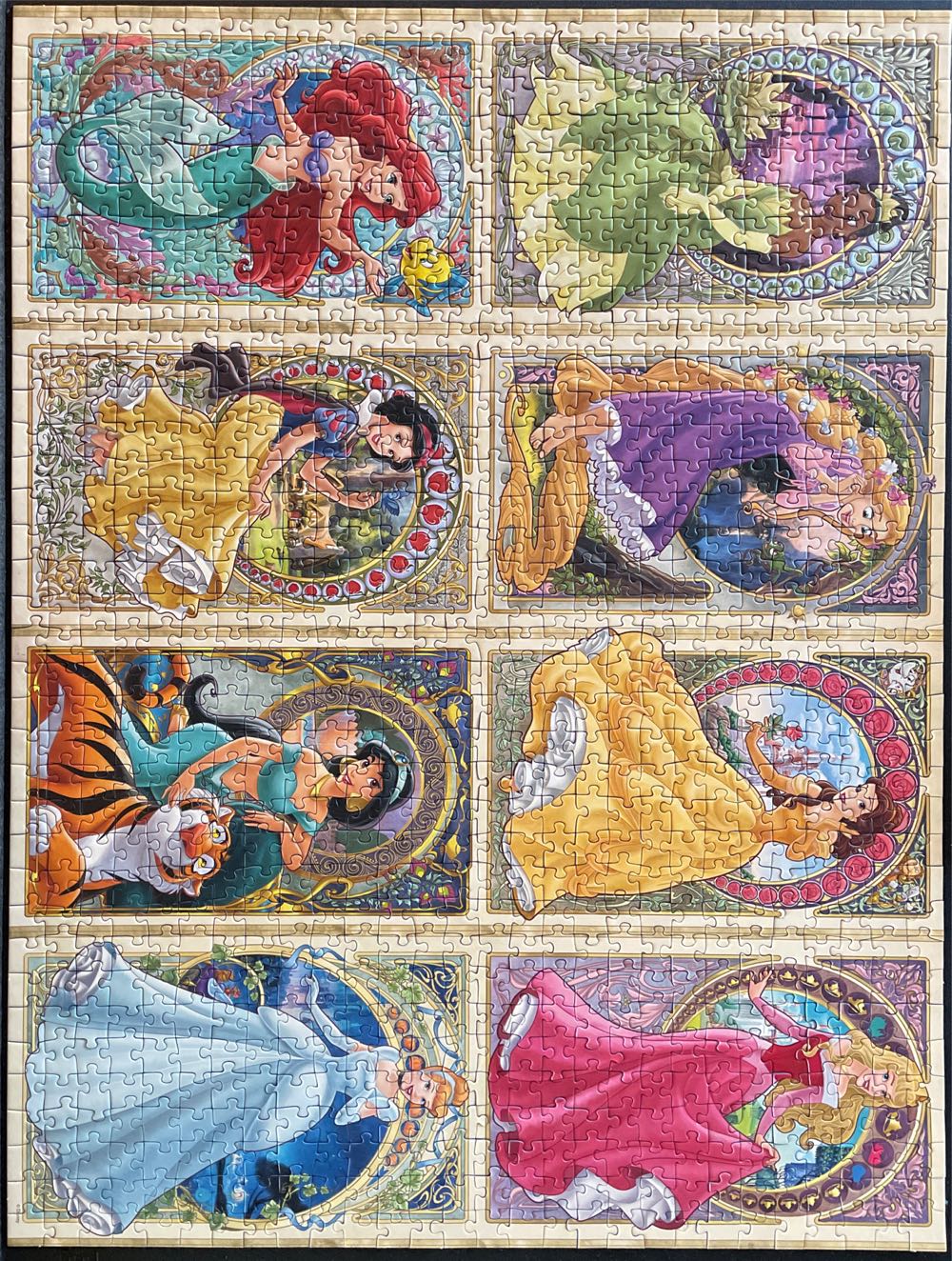 Ravensburger Disney Princess Nouveau Princess Art Nouveau Princesses Pieces Disney Art Princesses - Ravensberger Puzzle puzzle collectible [Barcode 04005556165049] - Main Image 2