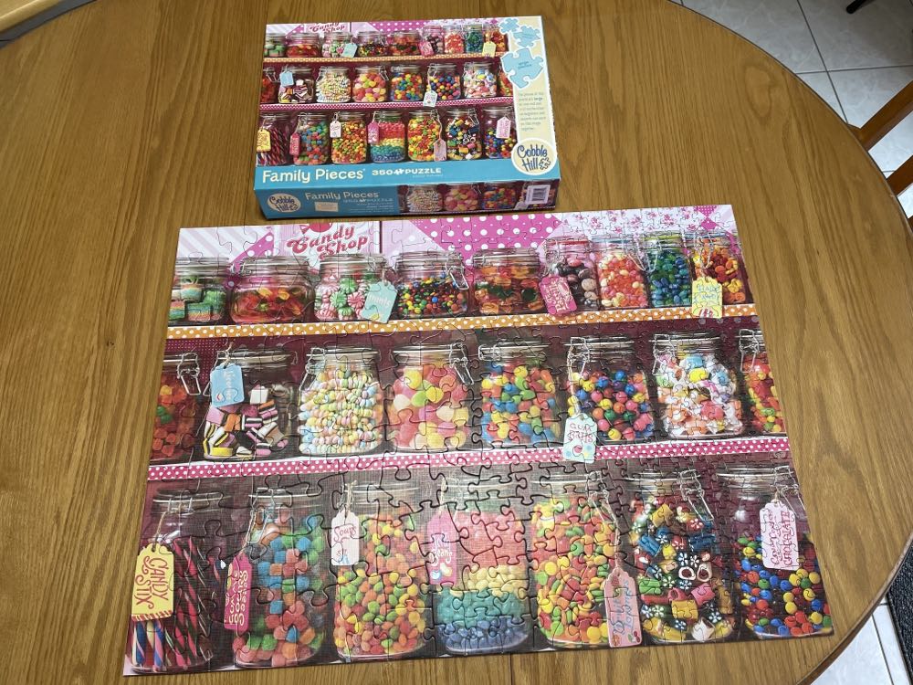 Candy Counter - 29, 7/9/20-SOLD? - Cobble Hill puzzle collectible - Main Image 3