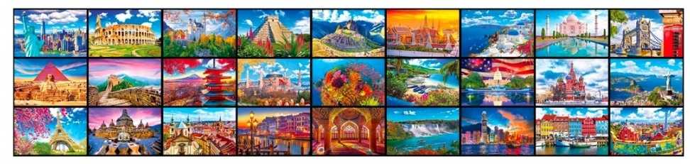 27 Wonders From Around The World - Kodak puzzle collectible - Main Image 3