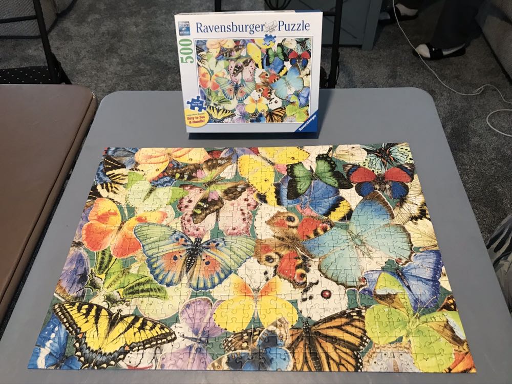 Butterflies - 81, 1/1/21-SOLD - Ravensburger puzzle collectible - Main Image 2