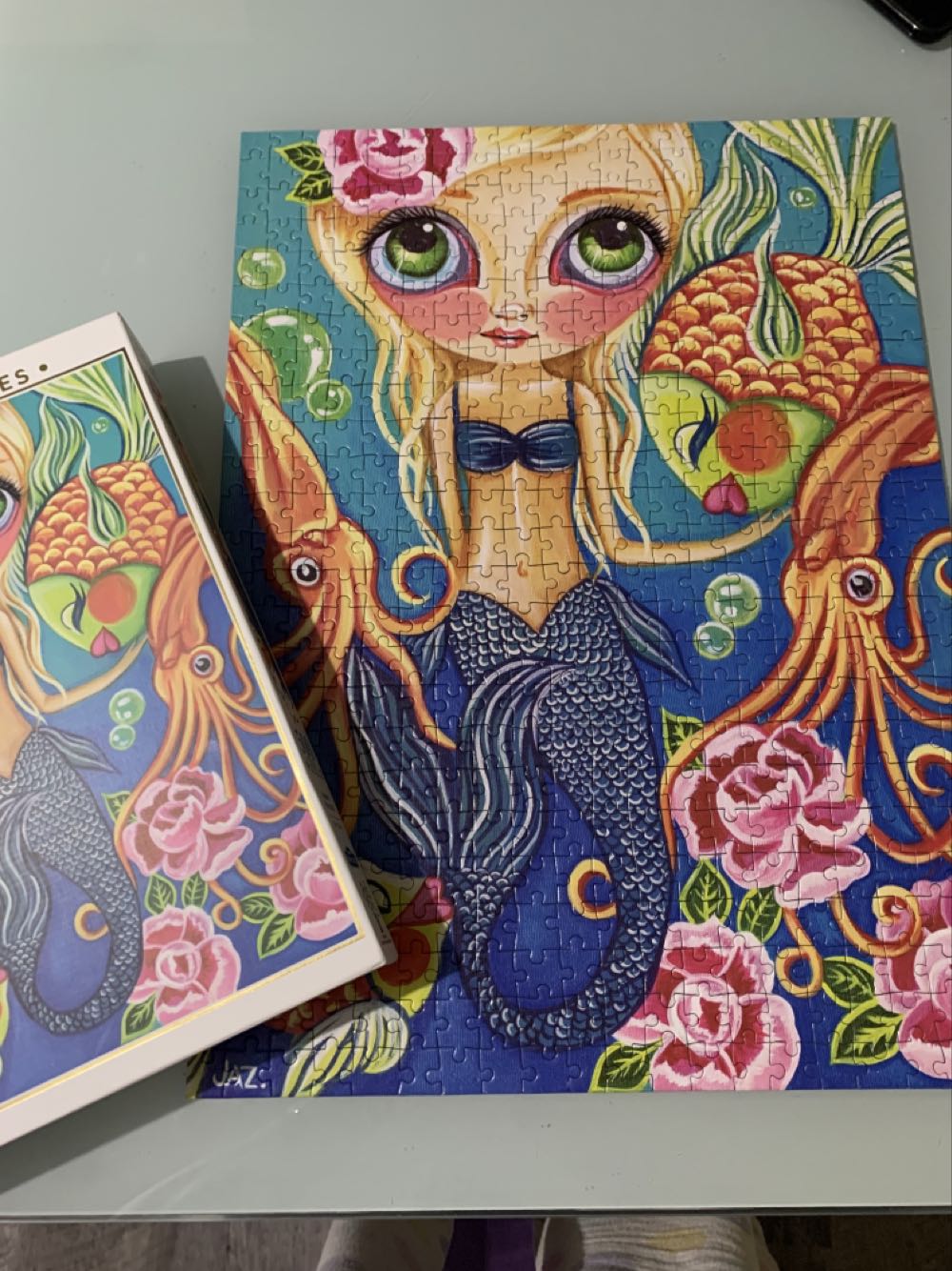 Aquatic Mermaid - Harlington puzzle collectible [Barcode 9317762196409] - Main Image 4