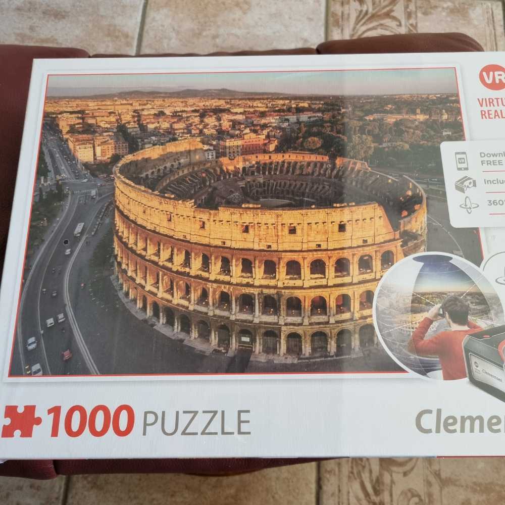 Virtual Reality ROME Coloseum - Clementoni puzzle collectible [Barcode 8005125394036] - Main Image 2
