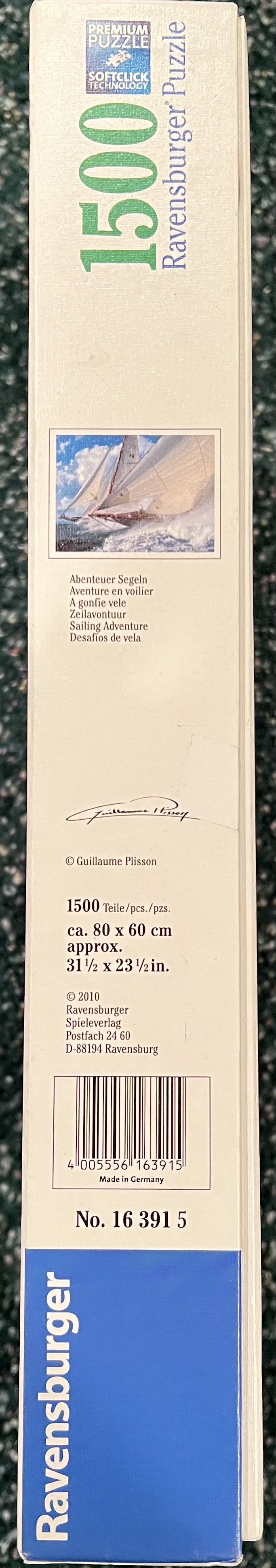 Sailing Adventure-SOLD - Ravensburger puzzle collectible [Barcode 4005556163915] - Main Image 3