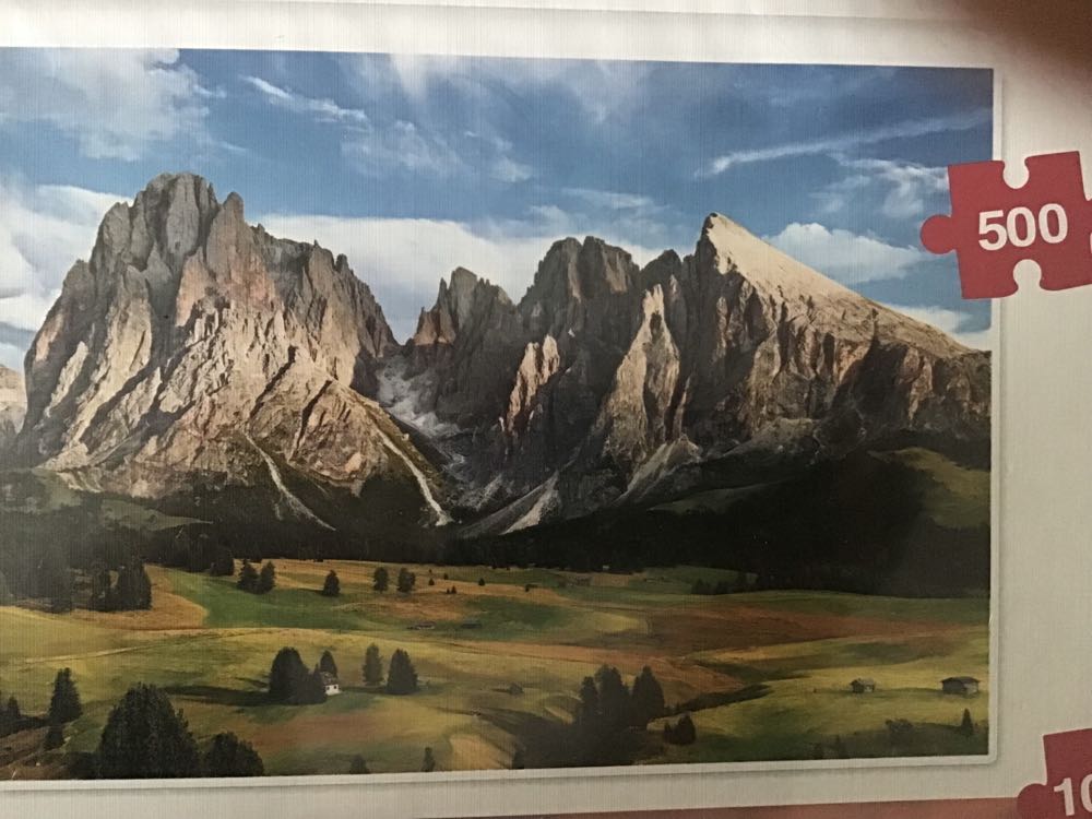 Multi puzzle: The Coronation of the Alps - Clementoni puzzle collectible [Barcode 8005125081073] - Main Image 2
