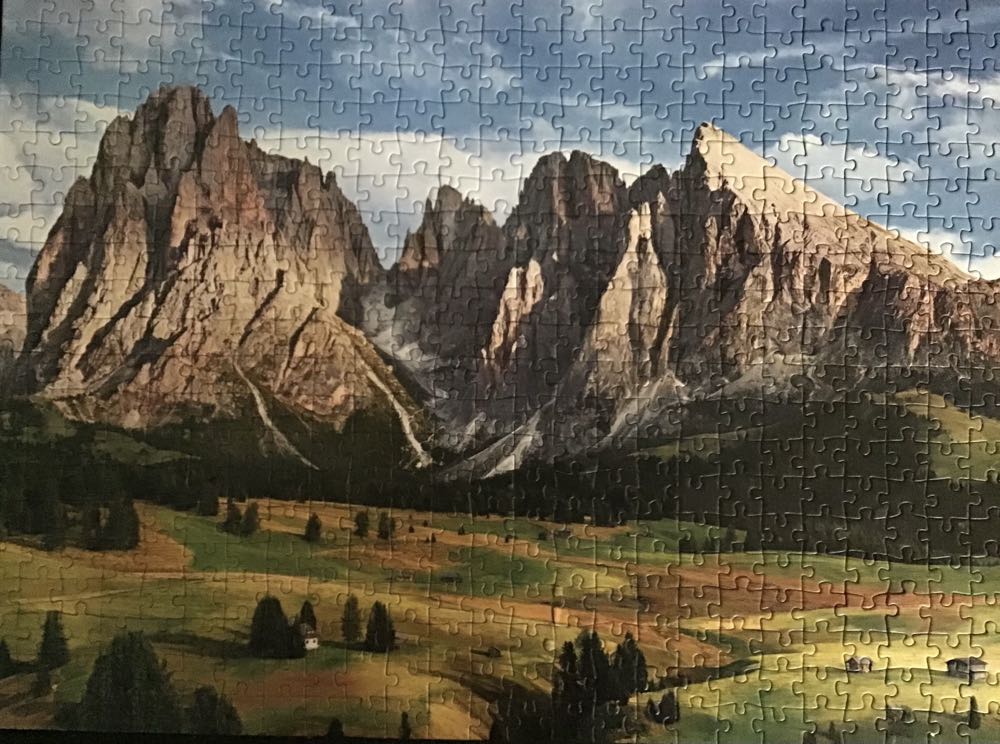 Multi puzzle: The Coronation of the Alps - Clementoni puzzle collectible [Barcode 8005125081073] - Main Image 3