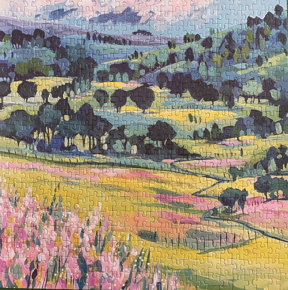 Painted Hills - Galison puzzle collectible [Barcode 9780735371378] - Main Image 2