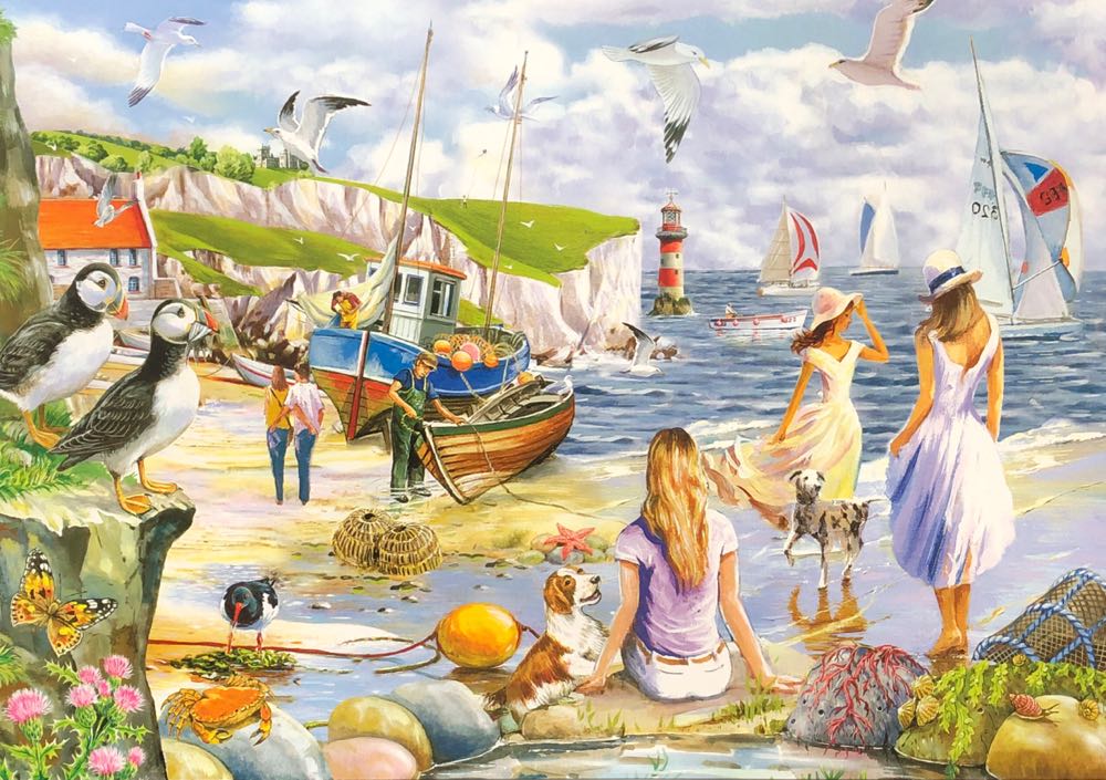 Sea Shore Breezes  - House of Puzzles Ltd HOP, The puzzle collectible [Barcode 5060002004937] - Main Image 2