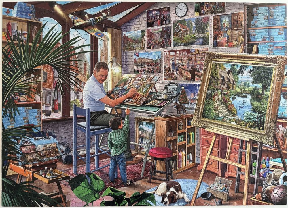 A Work Of Art - Gibsons puzzle collectible [Barcode 5012269035421] - Main Image 2