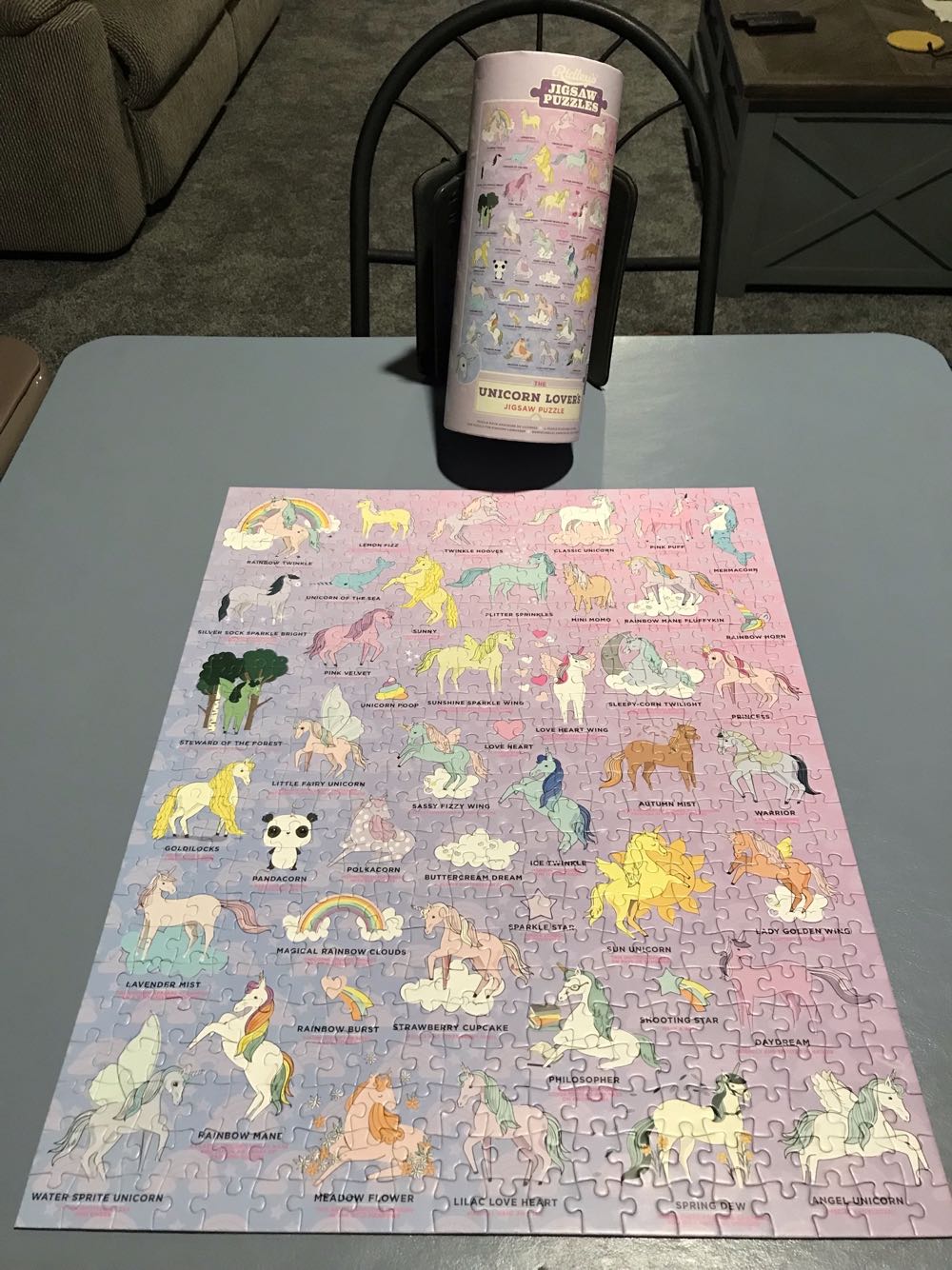 Unicorn Lovers - 137, 7/15/21 - Ridley’s Games puzzle collectible [Barcode 5060292804101] - Main Image 2