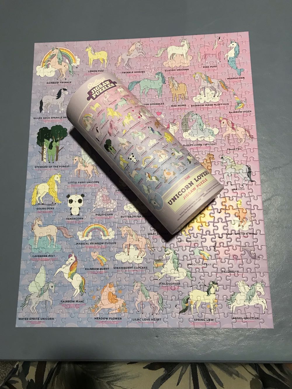 Unicorn Lovers - 137, 7/15/21 - Ridley’s Games puzzle collectible [Barcode 5060292804101] - Main Image 3