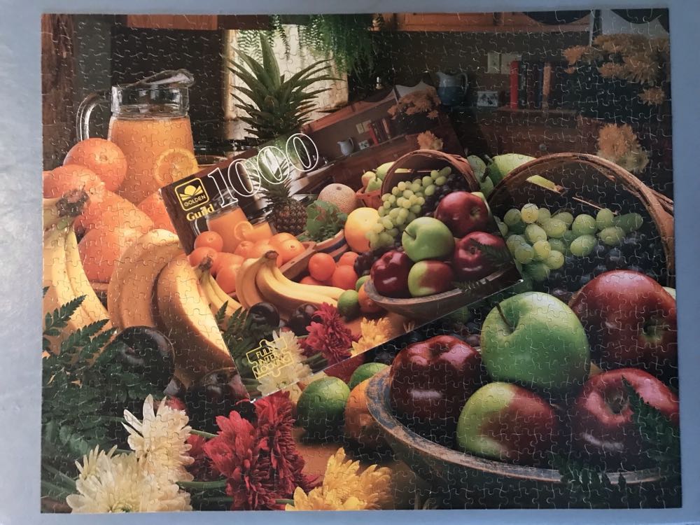Mixed Fresh Fruit - 166, 10/10/21 - Golden Guild puzzle collectible [Barcode 033500047107] - Main Image 3