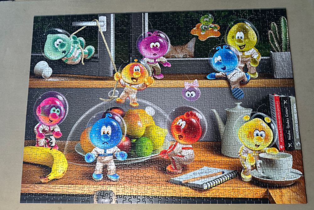 Conquest Of The Kitchen-Gelini - Schmidt puzzle collectible [Barcode 4001504599430] - Main Image 2