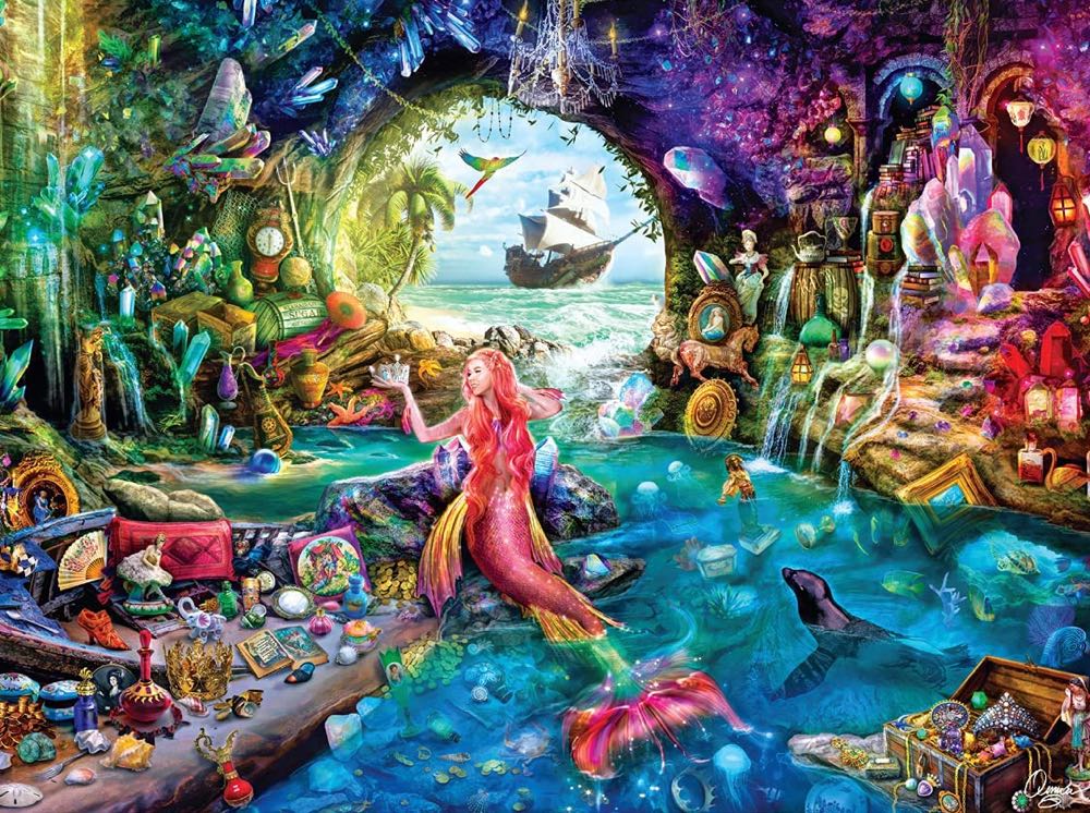 Aimee Stewart A Mermaid’s Treasure Komt Van Karli - Buffalo puzzle collectible - Main Image 2