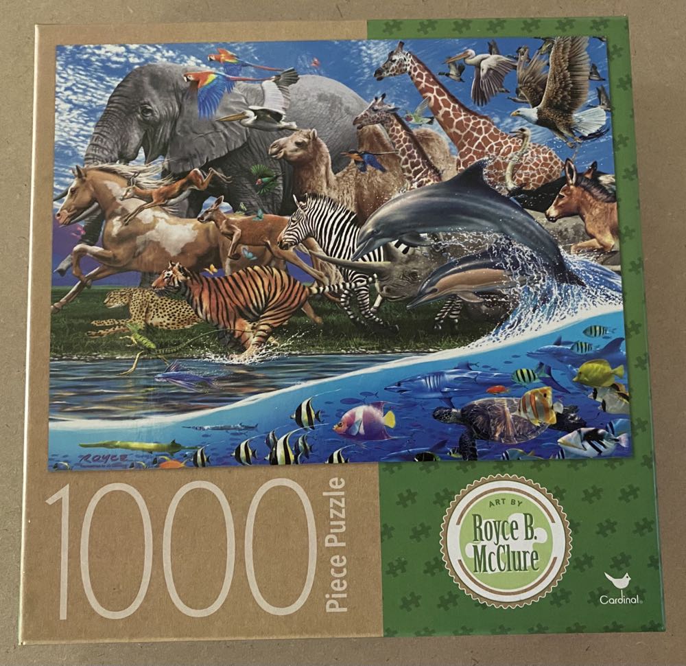 Masterpieces Hit The Road Jack Gas 500 Piece Jigsaw Puzzle Mint 100% Complete
