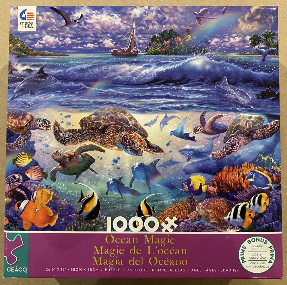 Kitten And Puppy With Snowman