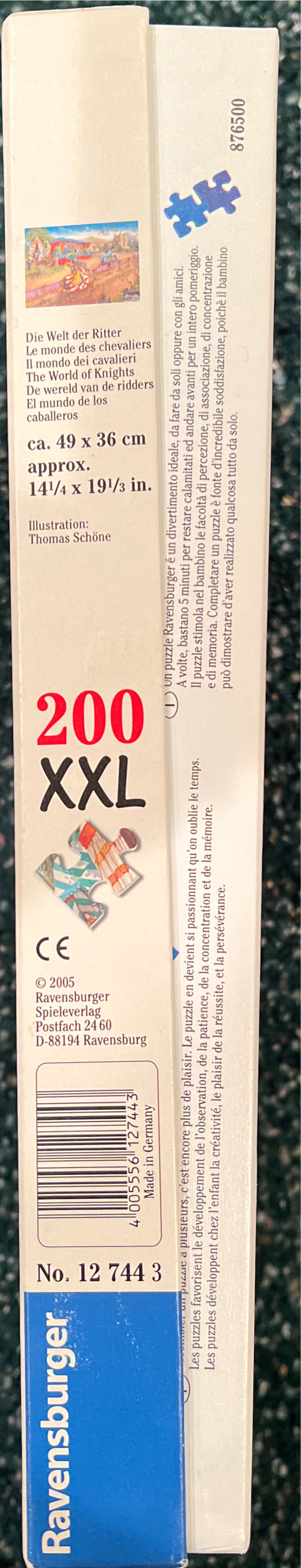 The World Of Knights - Ravensburger puzzle collectible [Barcode 4005556127443] - Main Image 2