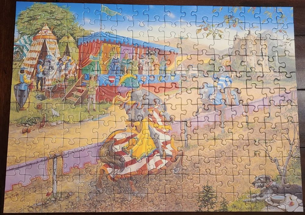 The World Of Knights - Ravensburger puzzle collectible [Barcode 4005556127443] - Main Image 3