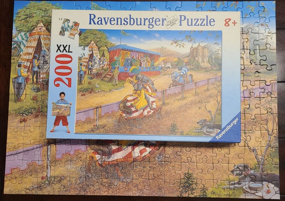 The World Of Knights - Ravensburger puzzle collectible [Barcode 4005556127443] - Main Image 4