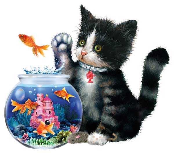 Splash!  - SunsOut puzzle collectible [Barcode 796780954762] - Main Image 2