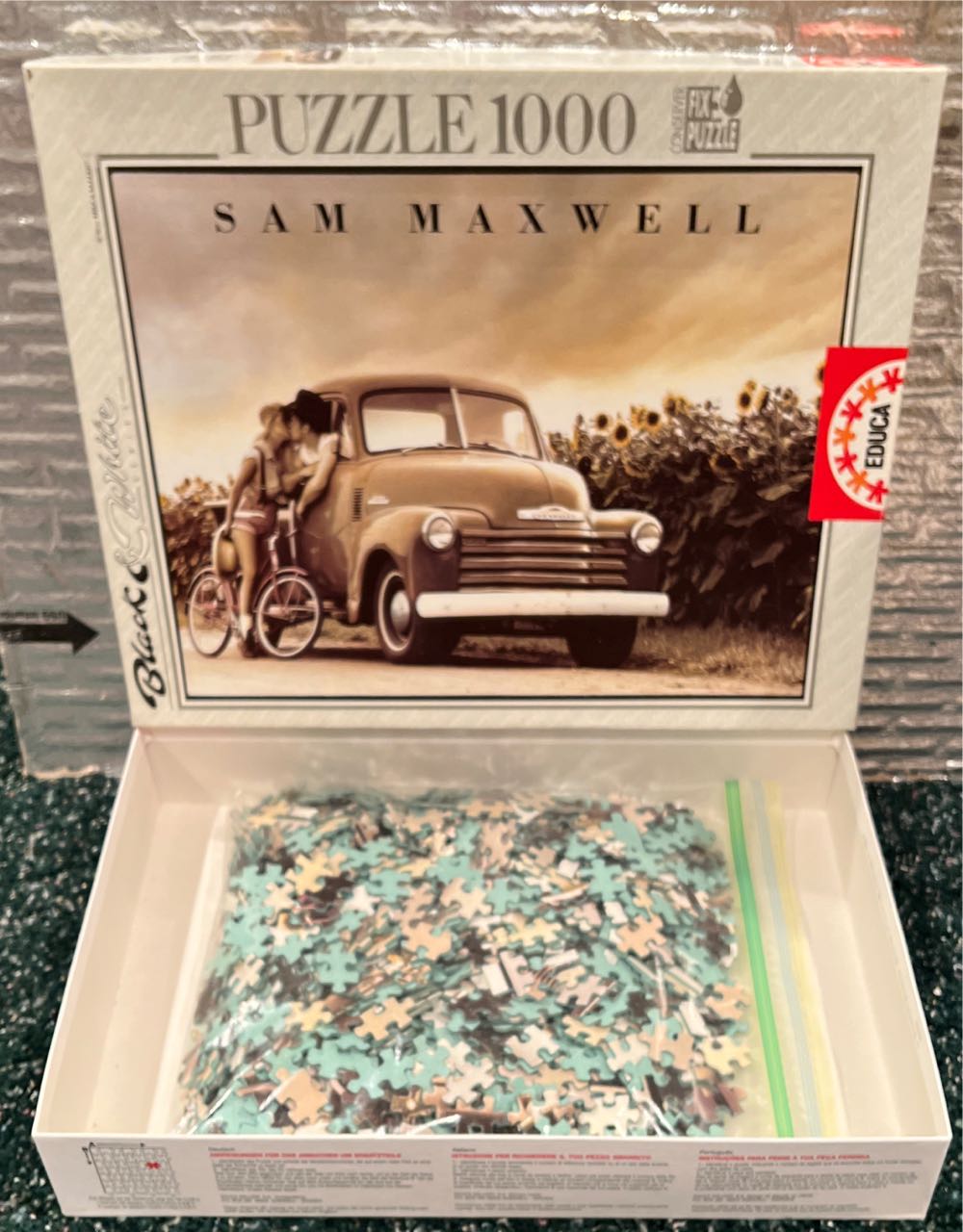 Sam Maxwell-SOLD - Educa puzzle collectible [Barcode 8411349073662] - Main Image 2
