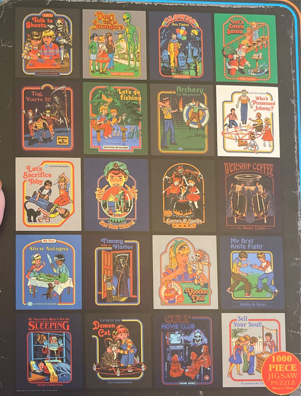 Nostalgia With A Twist Of Darkness  - Pyramid America puzzle collectible - Main Image 2