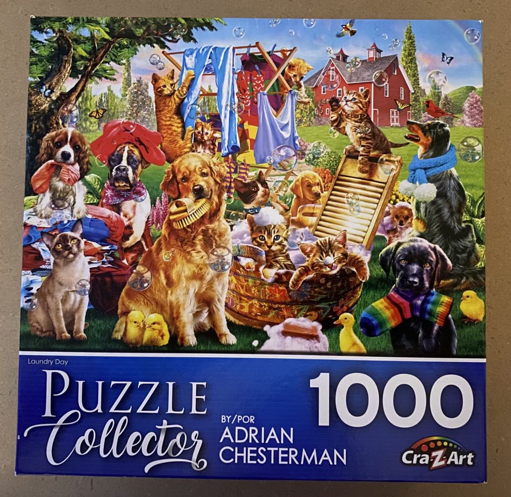 300 Piece Ravensburger Puzzle Basset Puppy & Kitten ... Ebay