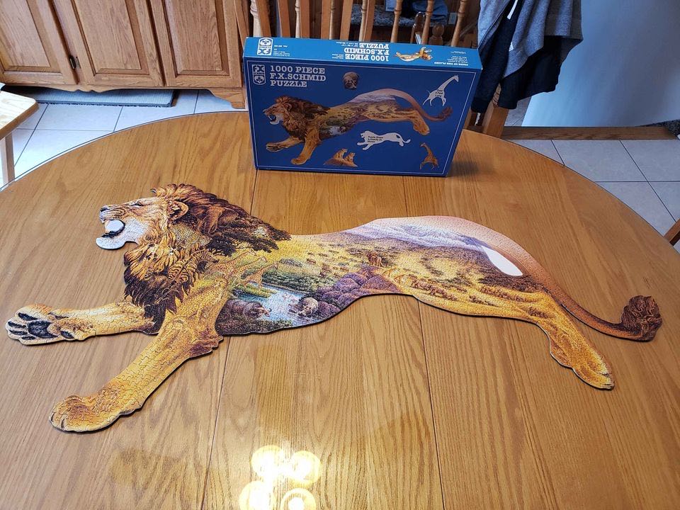 Pride of the Plains - FX Schmid puzzle collectible - Main Image 3