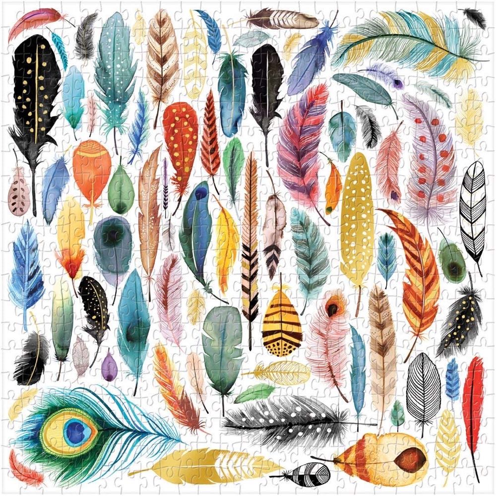 Feathers - Galison puzzle collectible - Main Image 2