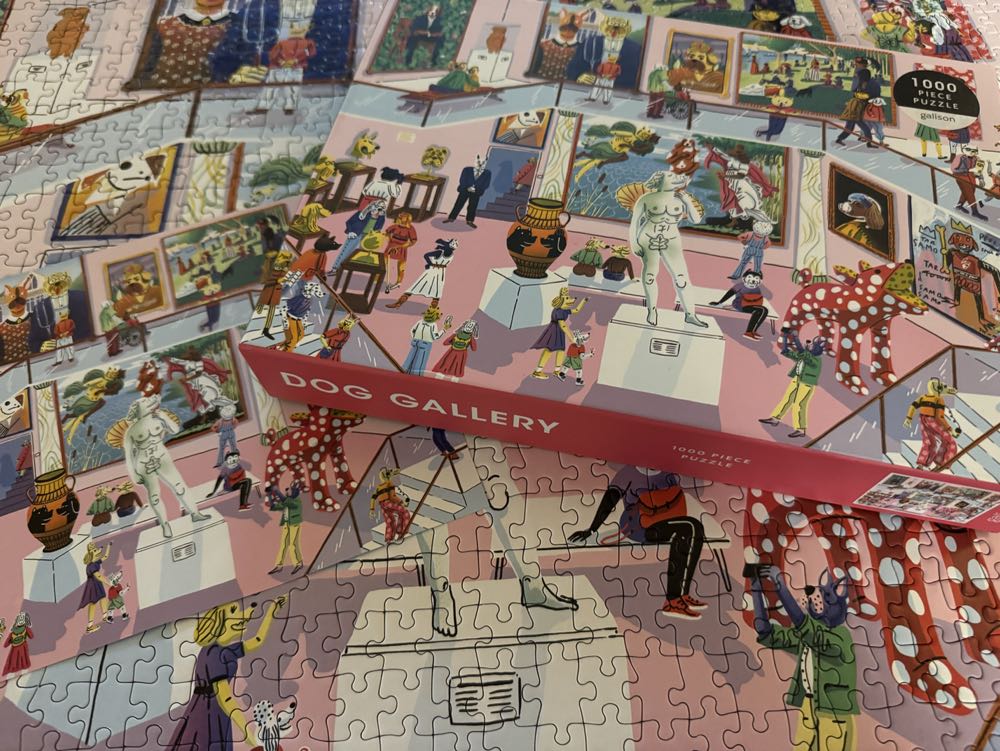 Dog Gallery - Galison puzzle collectible [Barcode 9780735372238] - Main Image 2