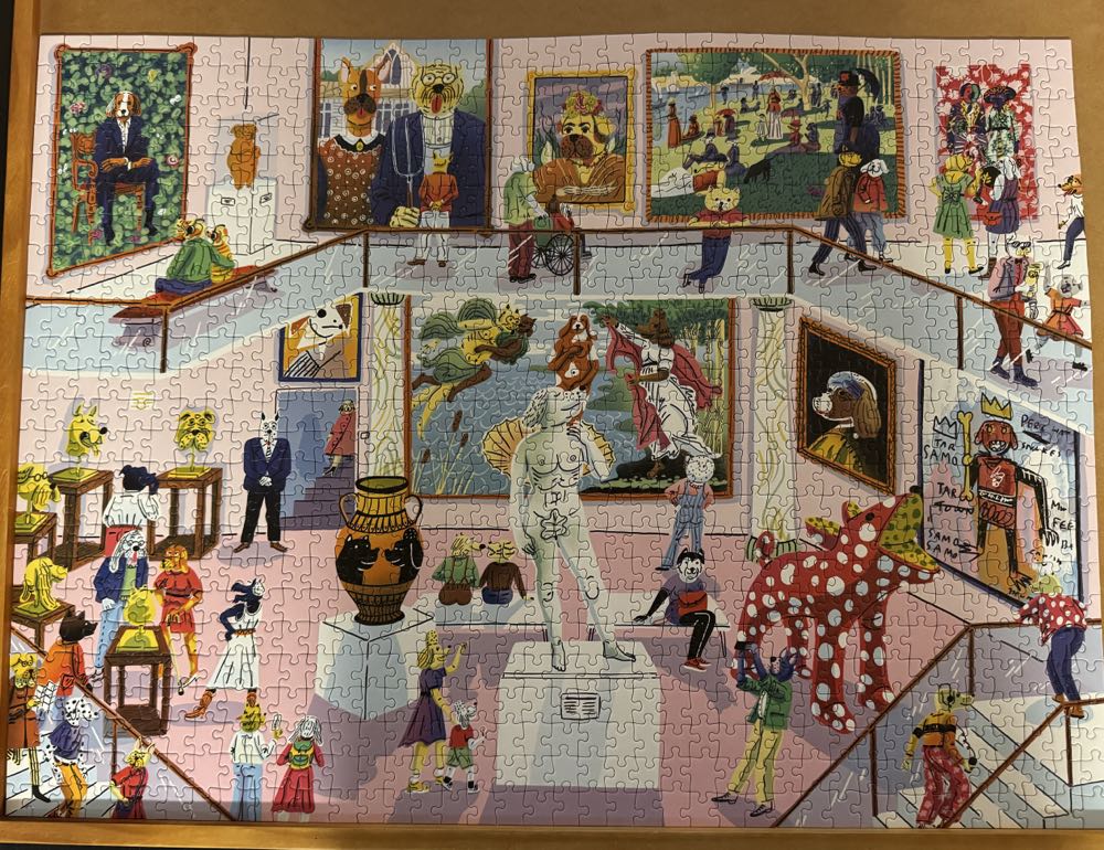 Dog Gallery - Galison puzzle collectible [Barcode 9780735372238] - Main Image 3